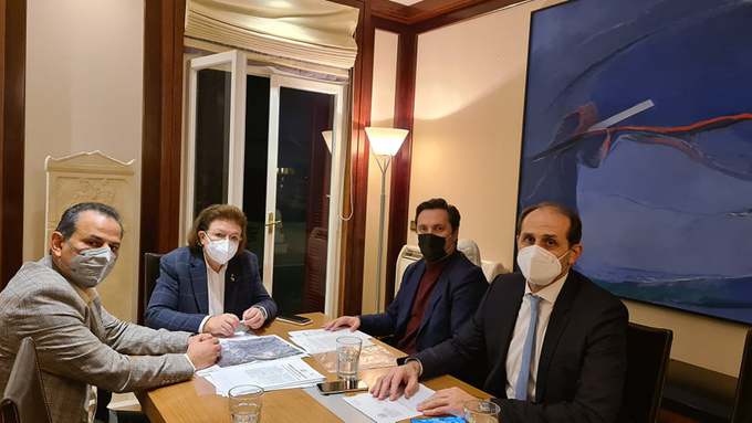 Φωτογραφία Συνάντηση Δημάρχου Νάουσας